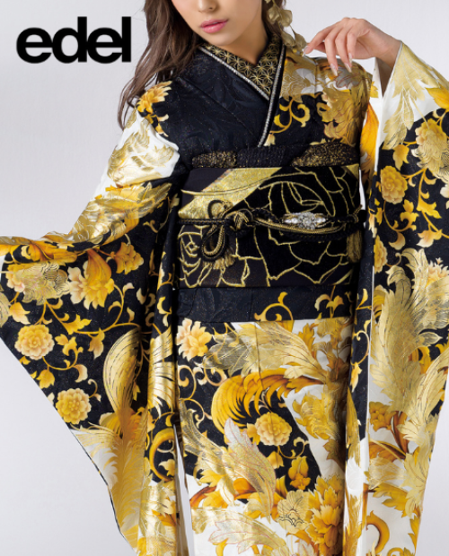 Kazu☆ギャル振袖No.3【身長155㎝〜165㎝の方向け】振袖単品 Kazu