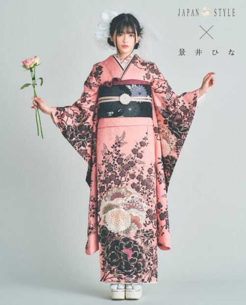 JAPAN STYLE×景井ひな 振袖JS-12｜振袖ネットレンタル