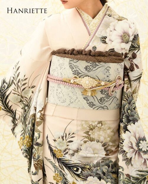 アンリエット オフ白｜振袖ネットレンタルはおりえん